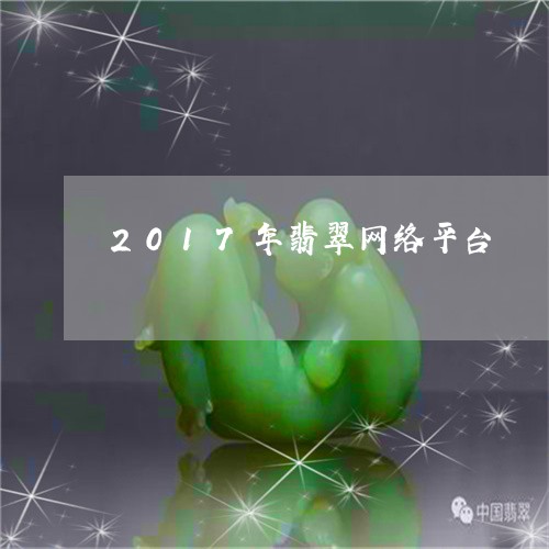 2017年翡翠网络平台/2023070891492