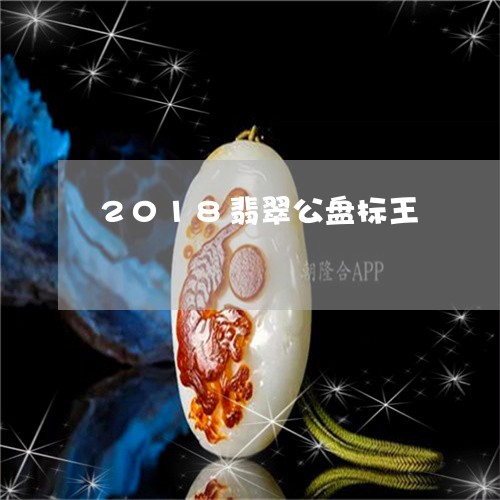 2018翡翠公盘标王/2023082500703