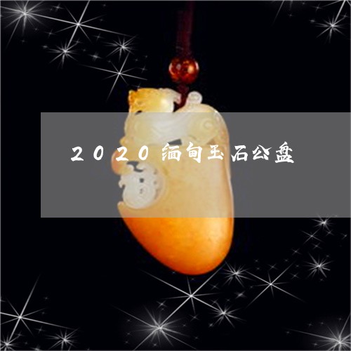 2020缅甸玉石公盘/2023041080494