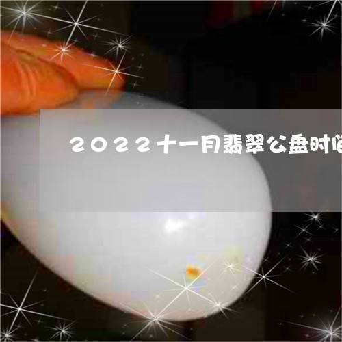 2022十一月翡翠公盘时间/2023061018681