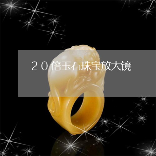 20倍玉石珠宝放大镜/2023082574925