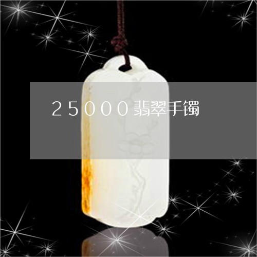 25000翡翠手镯/2023040121804