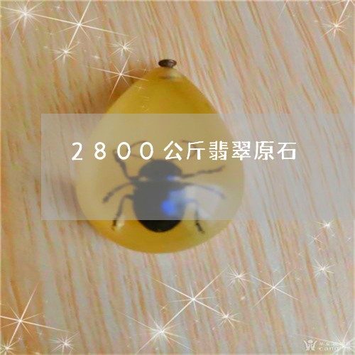 2800公斤翡翠原石/2023041165960