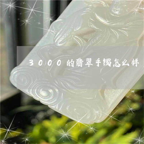 3000的翡翠手镯怎么样/2023060957483