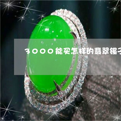 3000能买怎样的翡翠镯子/2023100629472