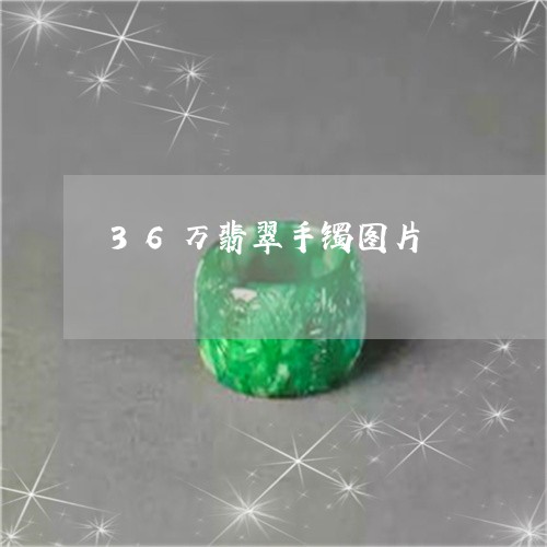 36万翡翠手镯图片/2023040127371