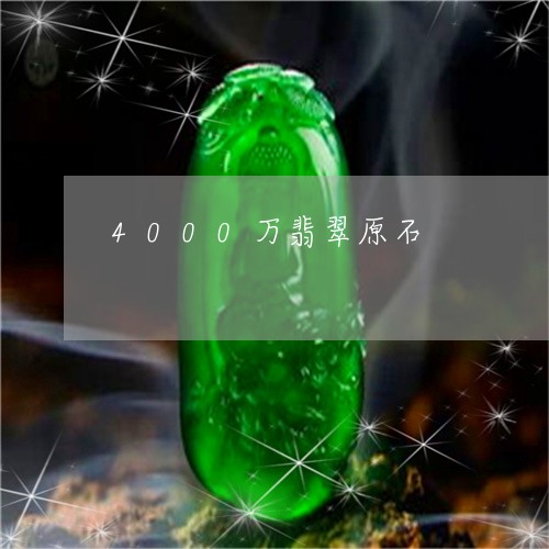 4000万翡翠原石/2023033148469