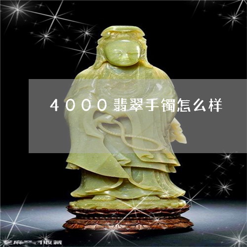 4000翡翠手镯怎么样/2023070879582