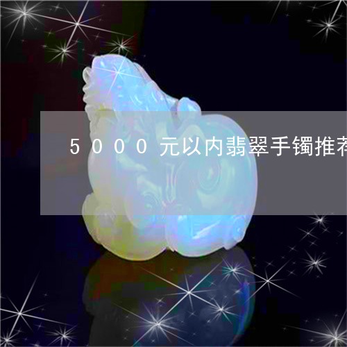 5000元以内翡翠手镯推荐/2023100552825