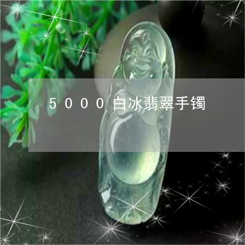 5000白冰翡翠手镯/2023041090380