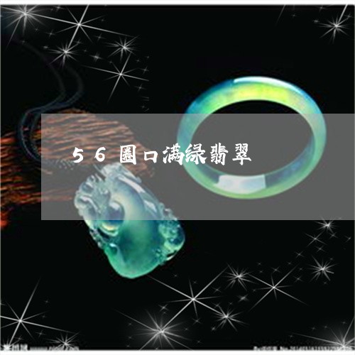 56圈口满绿翡翠/2023111659481