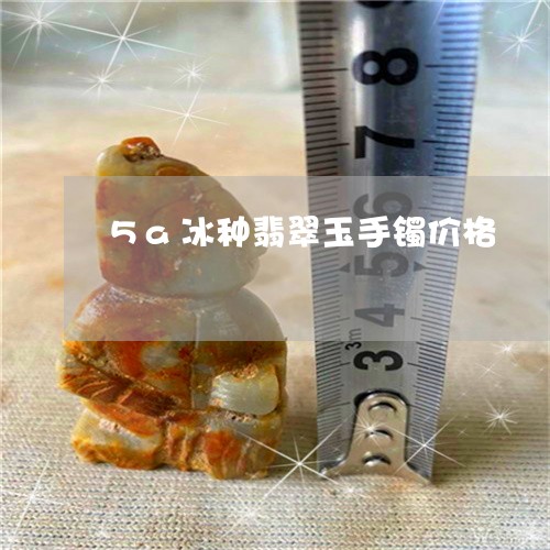 5a冰种翡翠玉手镯价格/2023070908161