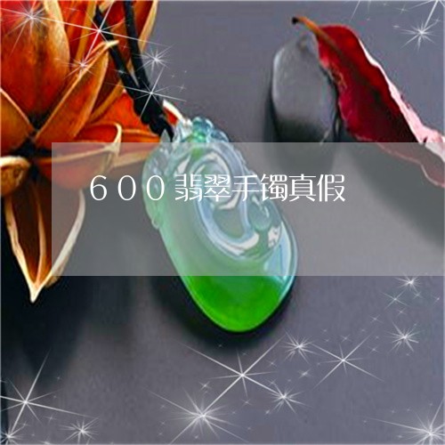 600翡翠手镯真假/2023040184704