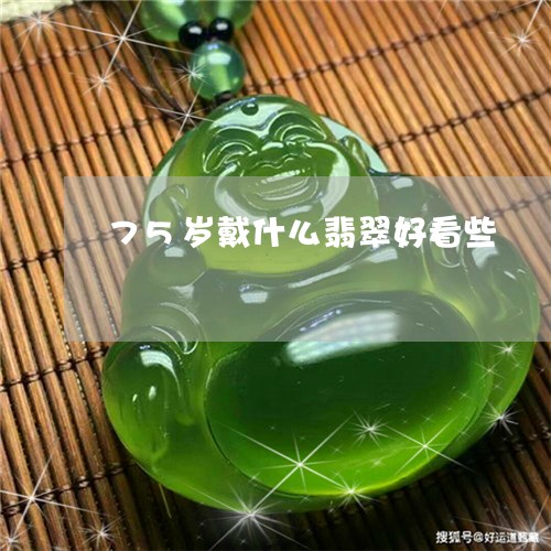 75岁戴什么翡翠好看些/2023070859261