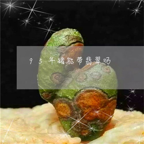 95年猪能带翡翠吗/2023100184824