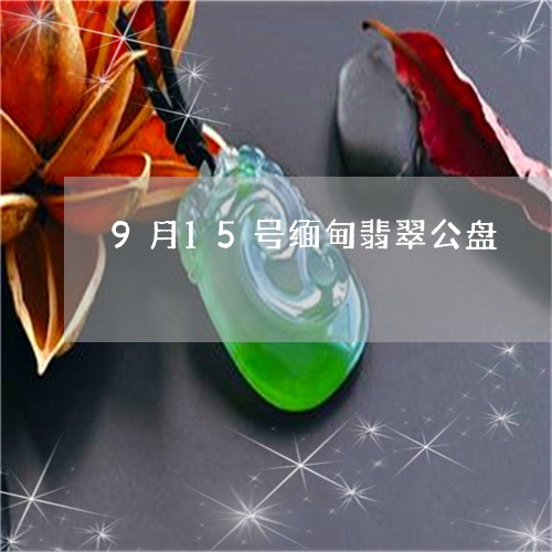 9月15号缅甸翡翠公盘/2023070940716