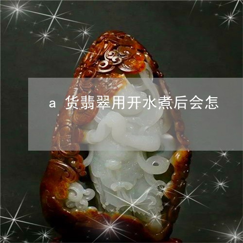 a货翡翠用开水煮后会怎/2023070802613