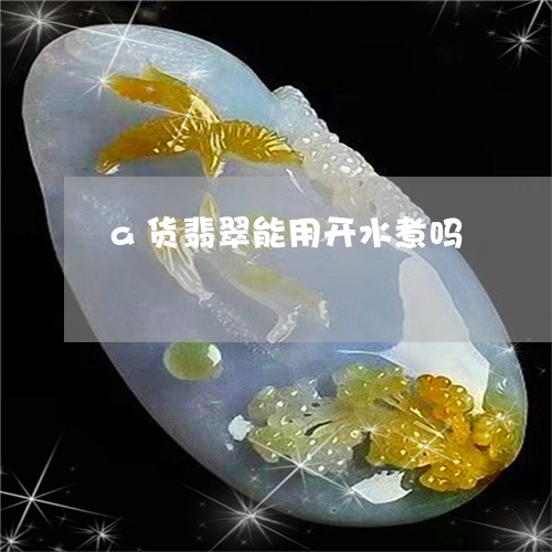 a货翡翠能用开水煮吗/2023041086351