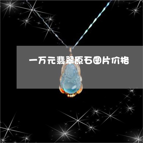 一万元翡翠原石图片价格/2023070807784