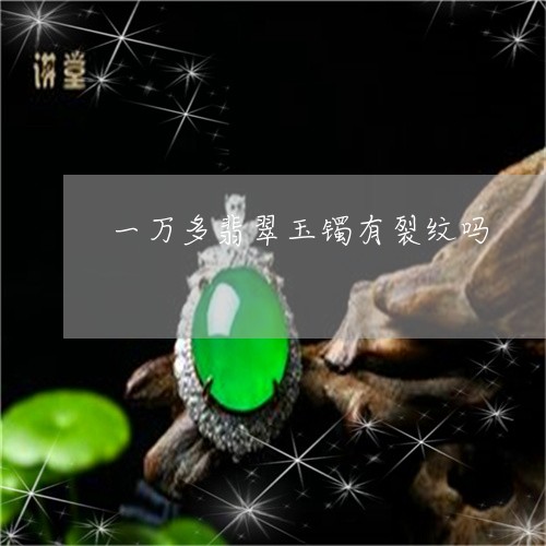 一万多翡翠玉镯有裂纹吗/2023070831714