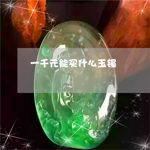 一千元能买什么玉镯/2023040125259