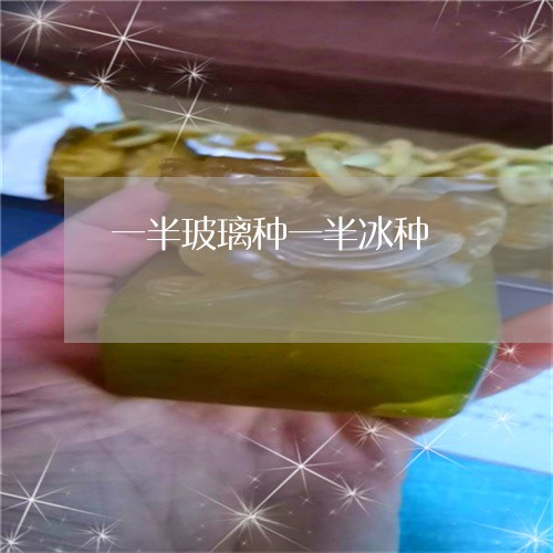 一半玻璃种一半冰种/2023033160572