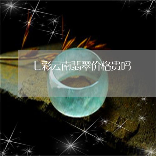 七彩云南翡翠价格贵吗/2023041012806