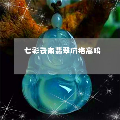 七彩云南翡翠价格高吗/2023041068573