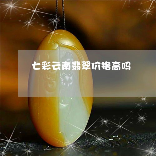 七彩云南翡翠价格高吗/2023082640603