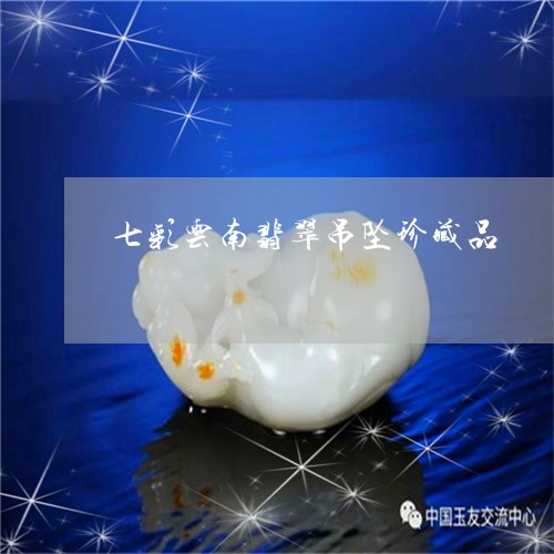 七彩云南翡翠吊坠珍藏品/2023070868362