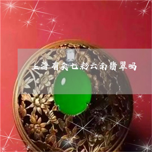 上海有卖七彩云南翡翠吗/2023070810581