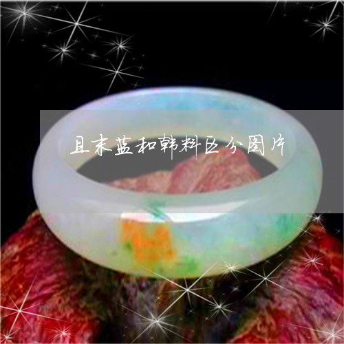 且末蓝和韩料区分图片/2023051093748