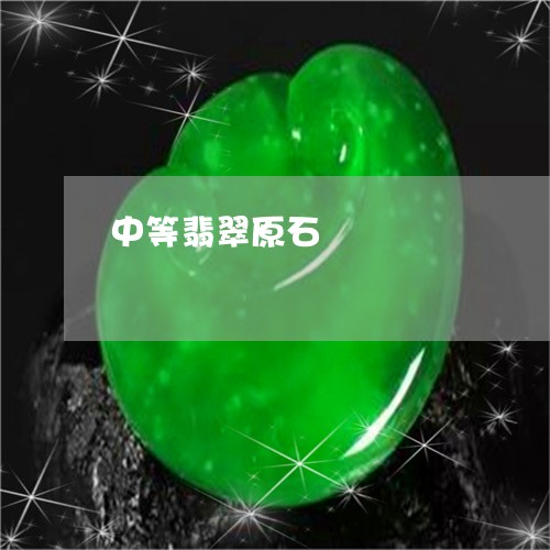 中等翡翠原石/2023080180483