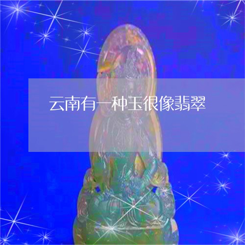 云南有一种玉很像翡翠/2023082596142