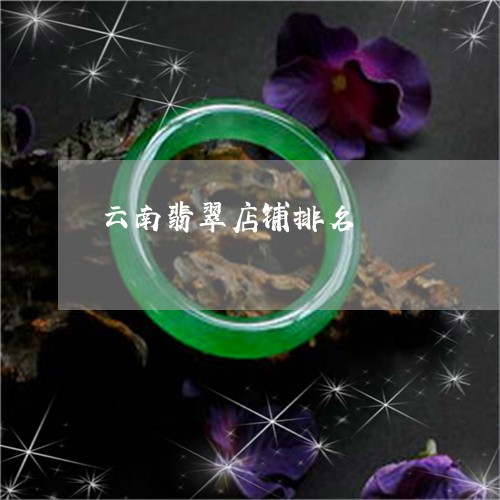 云南翡翠店铺排名/2023112513950