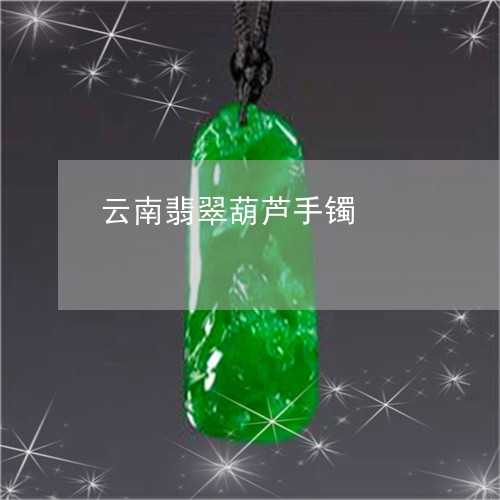 云南翡翠葫芦手镯/2023112550603