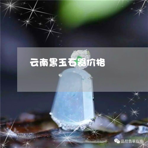 云南黑玉石器价格/2023112567158