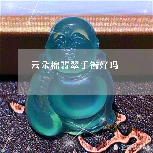 云朵棉翡翠手镯好吗/2023033042825