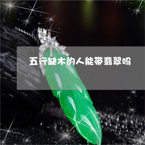 五行缺木的人能带翡翠吗/2023111566947