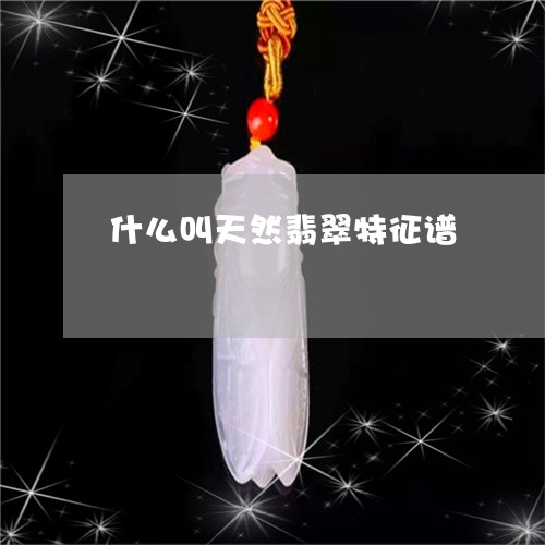 什么叫天然翡翠特征谱/2023112586481