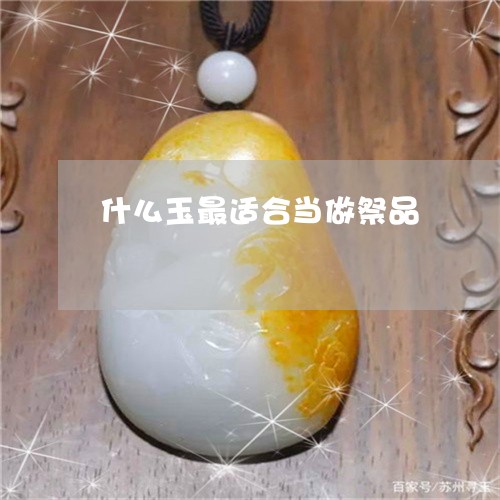 什么玉最适合当做祭品/2023051198372