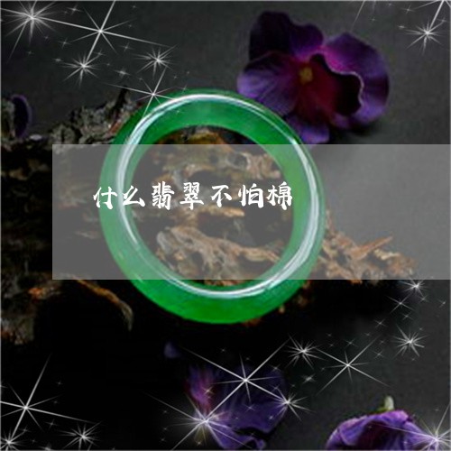 什么翡翠不怕棉/2023062536961