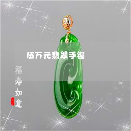 伍万元翡翠手镯/2023062672613