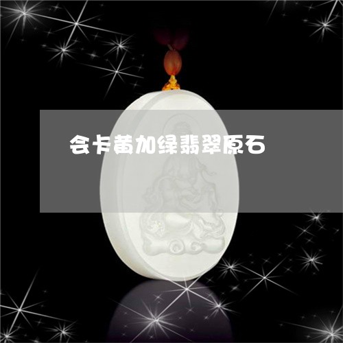 会卡黄加绿翡翠原石/2023033084020