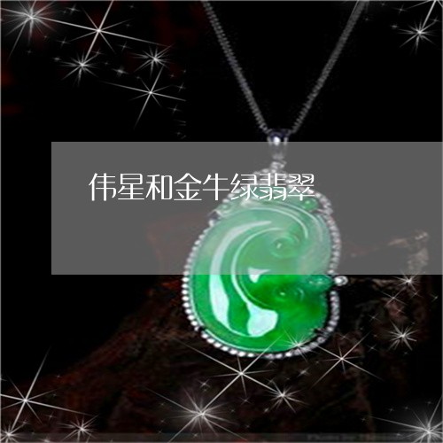 伟星和金牛绿翡翠/2023042866250