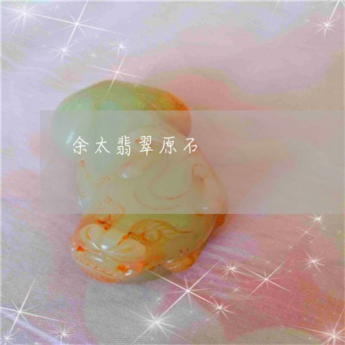 余太翡翠原石/2023073104606