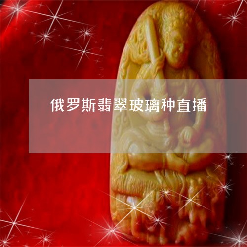 俄罗斯翡翠玻璃种直播/2023101046158