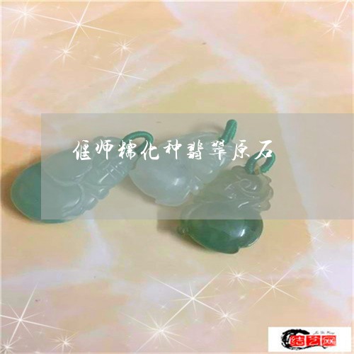 偃师糯化种翡翠原石/2023121944268