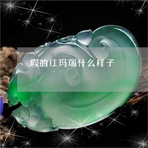 假的红玛瑙什么样子/2023121919483