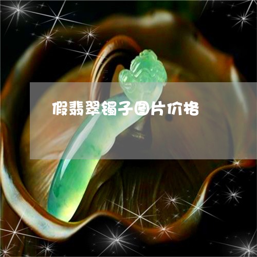 假翡翠镯子图片价格/2023033039371